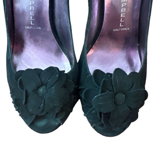 Jeffrey Campbell vintage black suede pumps - Picture 4 of 8